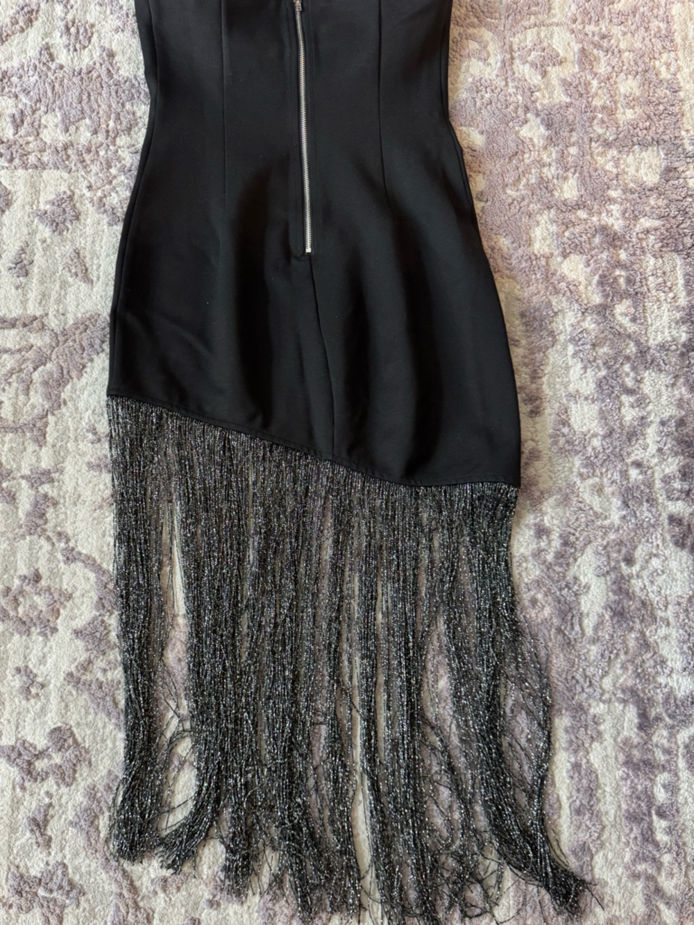 Superdown Cleo Strapless Fringe Dress - NWT - Picture 8 of 10